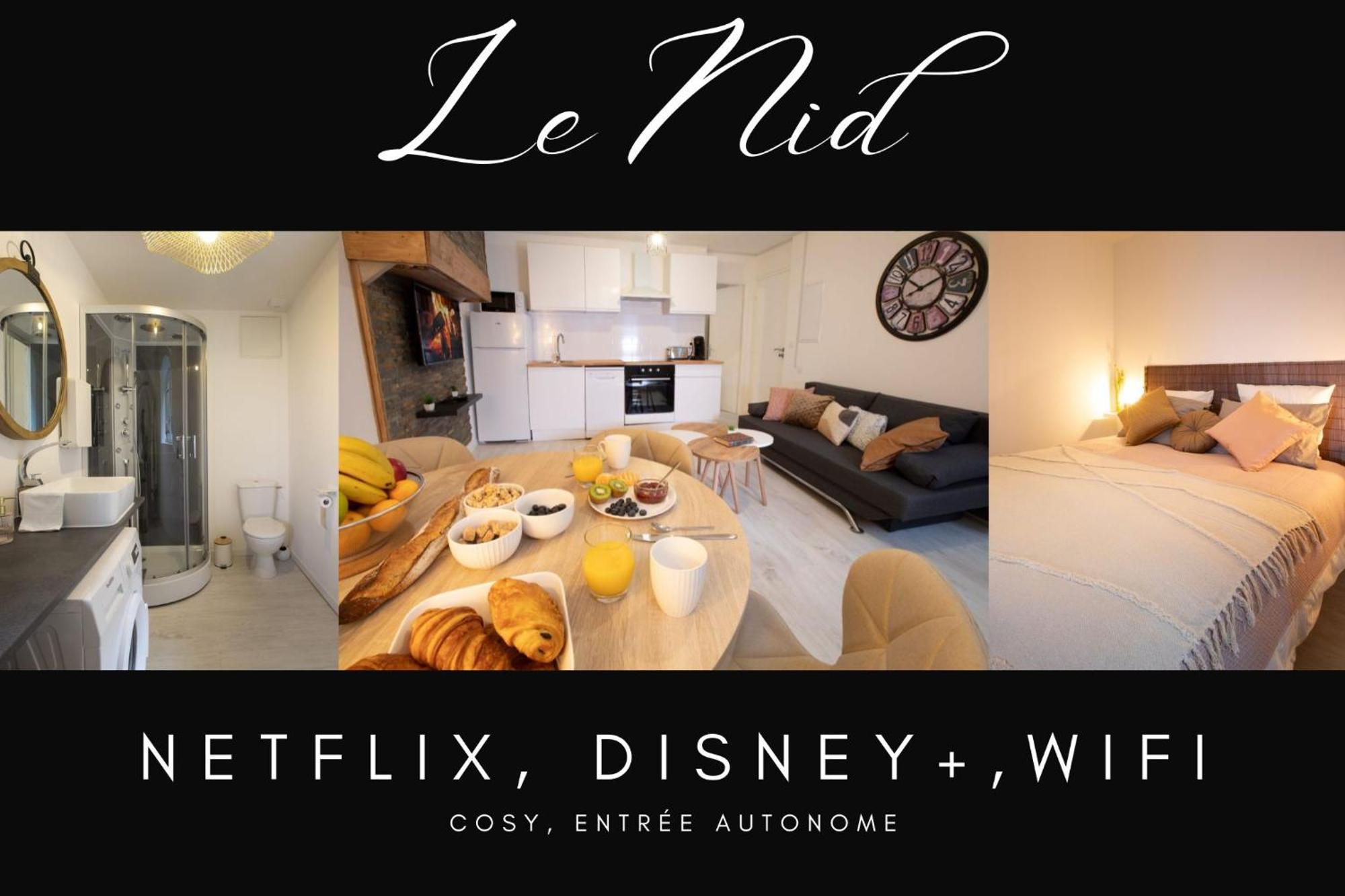 Le Nid 3 Etoiles Wifi, Netflix, Disney, Coeur De Bastide Villefranche-de-Rouergue Bagian luar foto